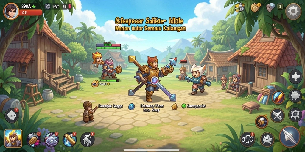 Tampilan gameplay 898A yang menarik dan menyenangkan.