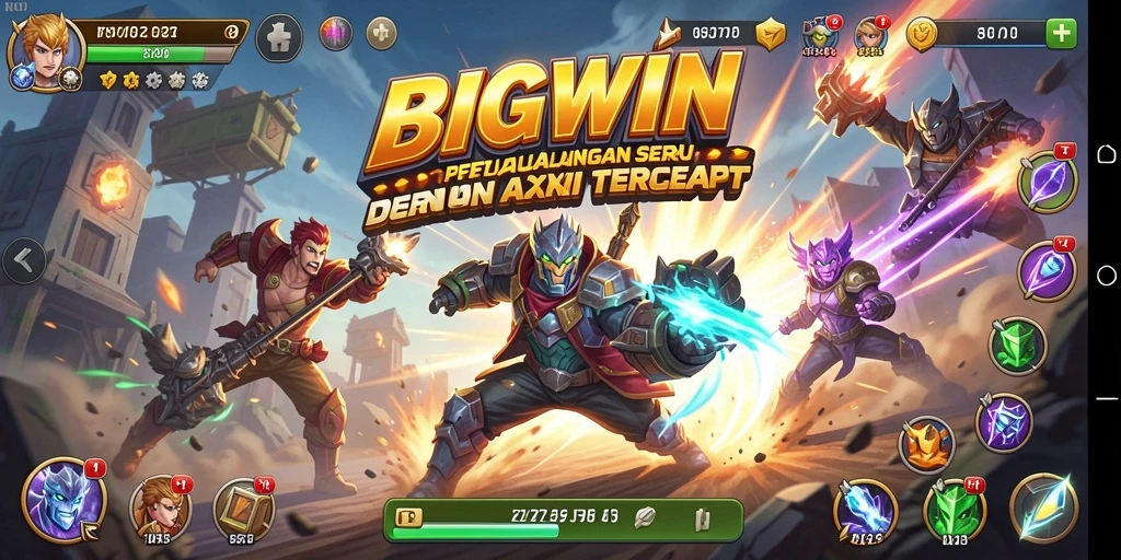 Tampilan seru gameplay BIGWIN yang penuh aksi.