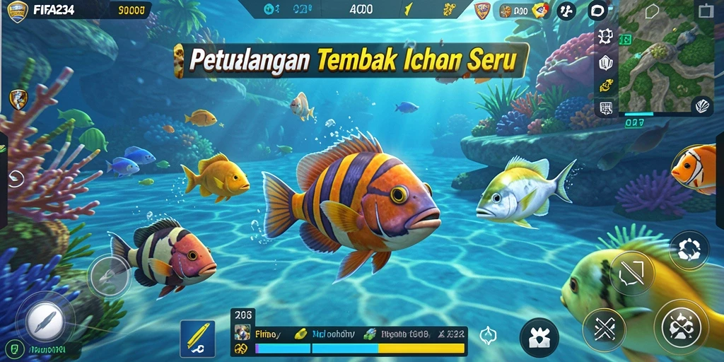 Gameplay seru FIFA234 dengan tembak ikan yang menantang.