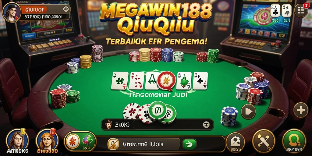 Tampilan menarik gameplay QiuQiu di MEGAWIN188.