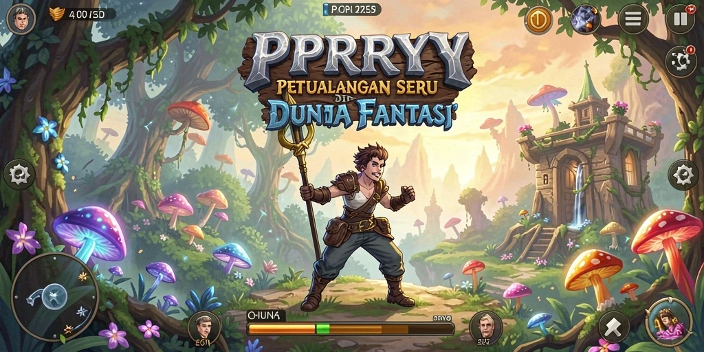 Gameplay seru PPRRYY di dunia petualangan penuh tantangan.