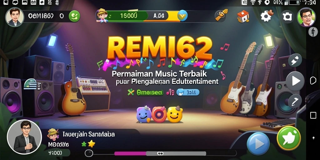 Tampilkan gameplay menarik dari REMI62 saat bermain musik.
