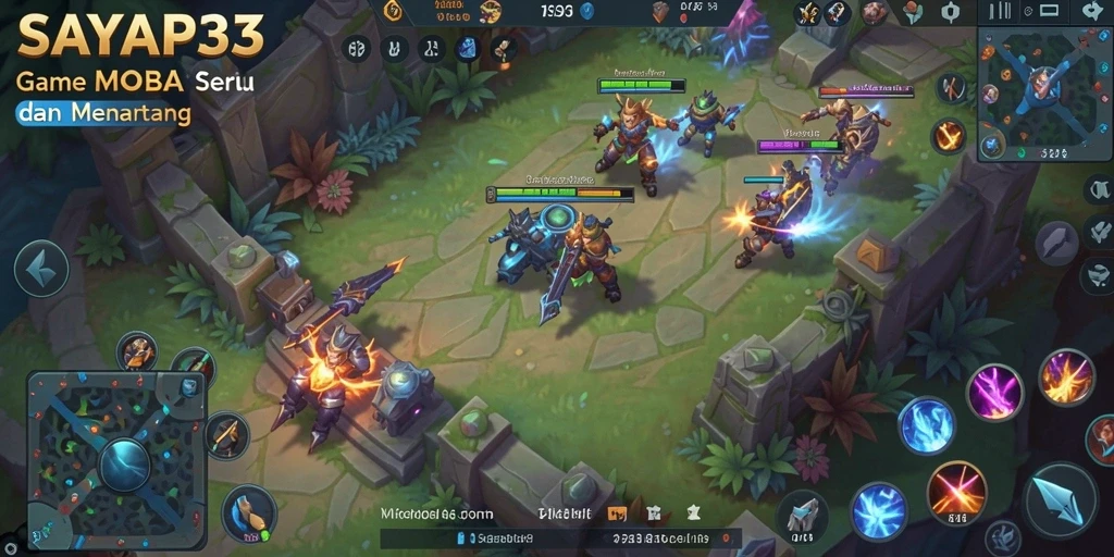 Tampilan gameplay seru dan strategi dalam SAYAP33.