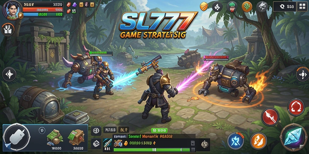 Tampilan gameplay SL777 yang mendebarkan dengan strategi dan aksi.