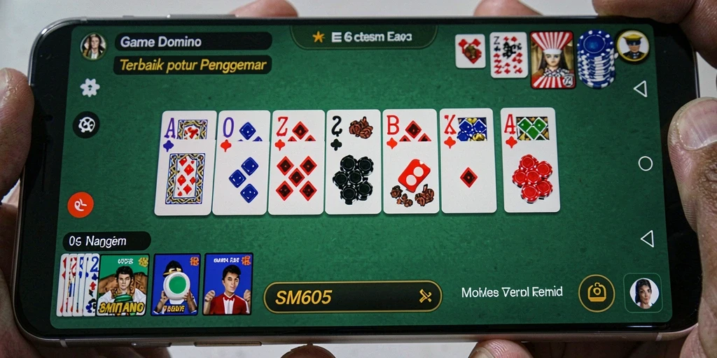 Tampilan gameplay menarik di SM605 yang memikat para pemain.