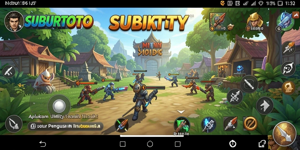 Tampilan utama SUBURTOTO dengan fitur-fitur utility yang lengkap.