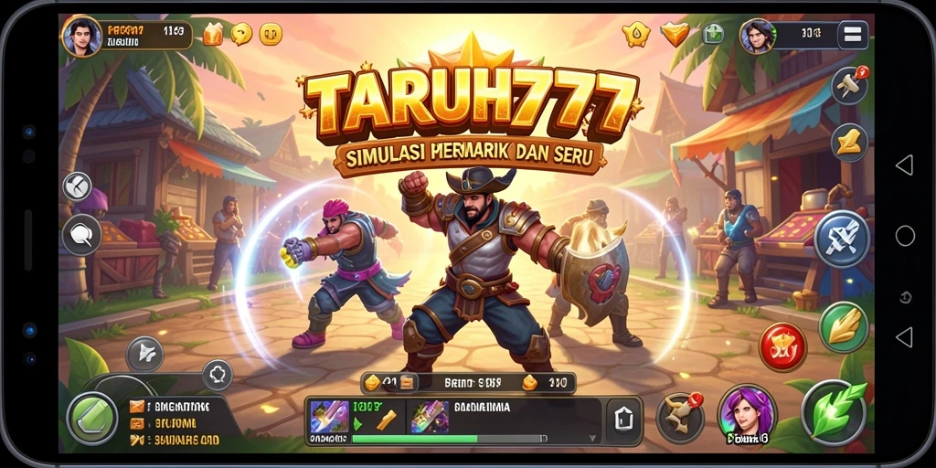 Tampilan menarik dari gameplay TARUH777 yang mengasyikkan.
