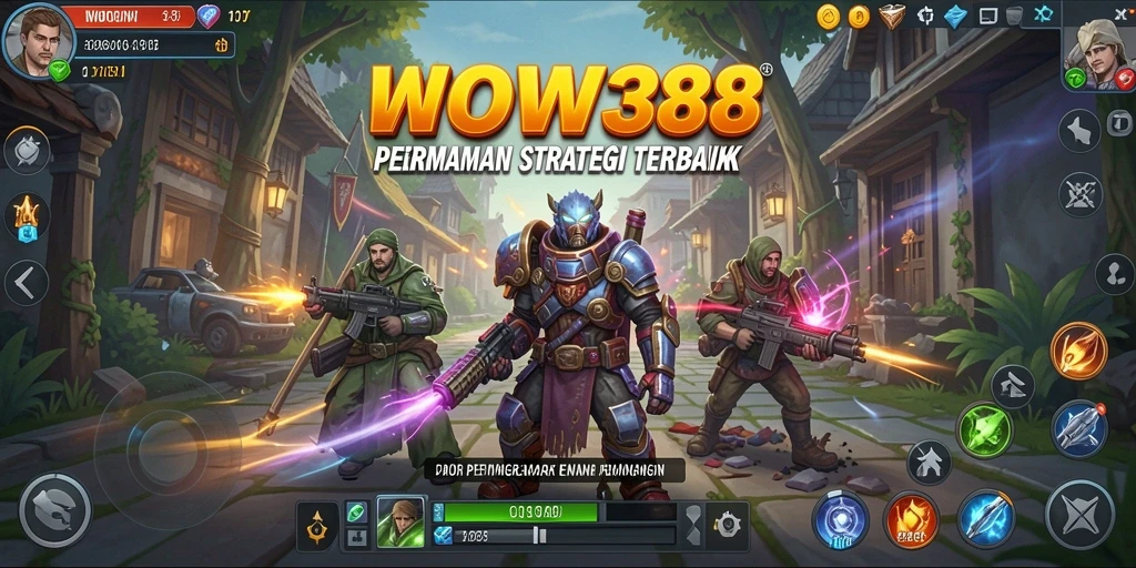 Screenshot gameplay WOW388 menampilkan strategi mendalam dan aksi seru.