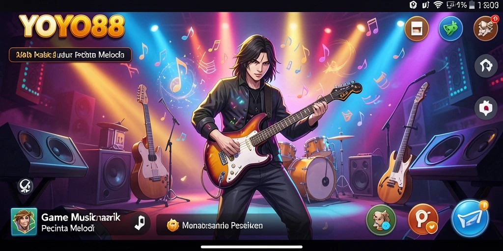 Tampilan gameplay YOYO88 yang penuh warna dan menarik.